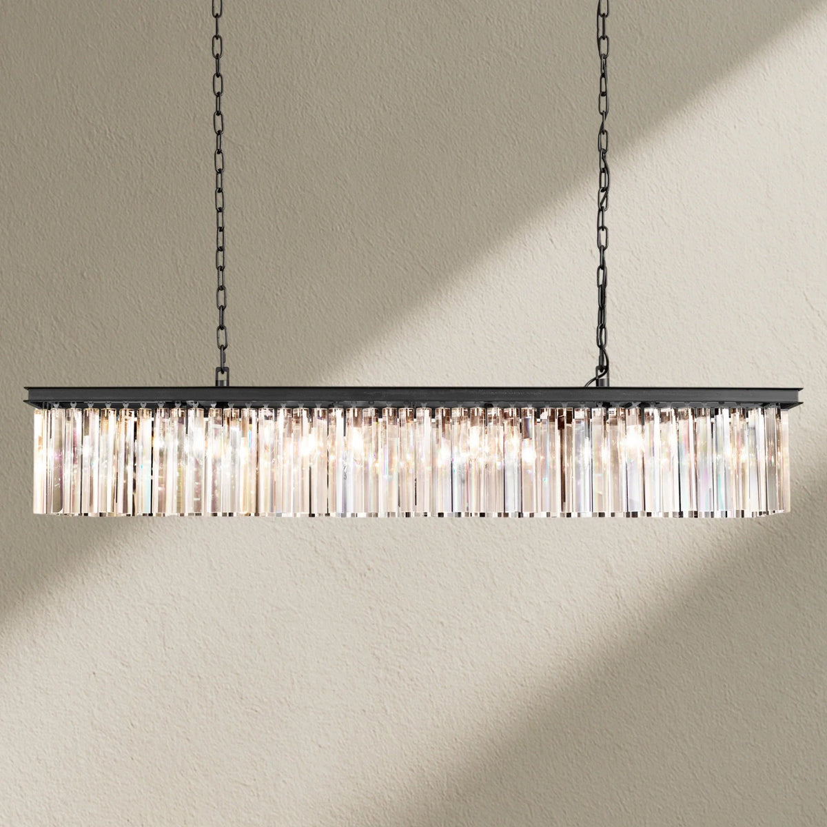 Rhyfz Rectangular Chandelier 59" - Zelno