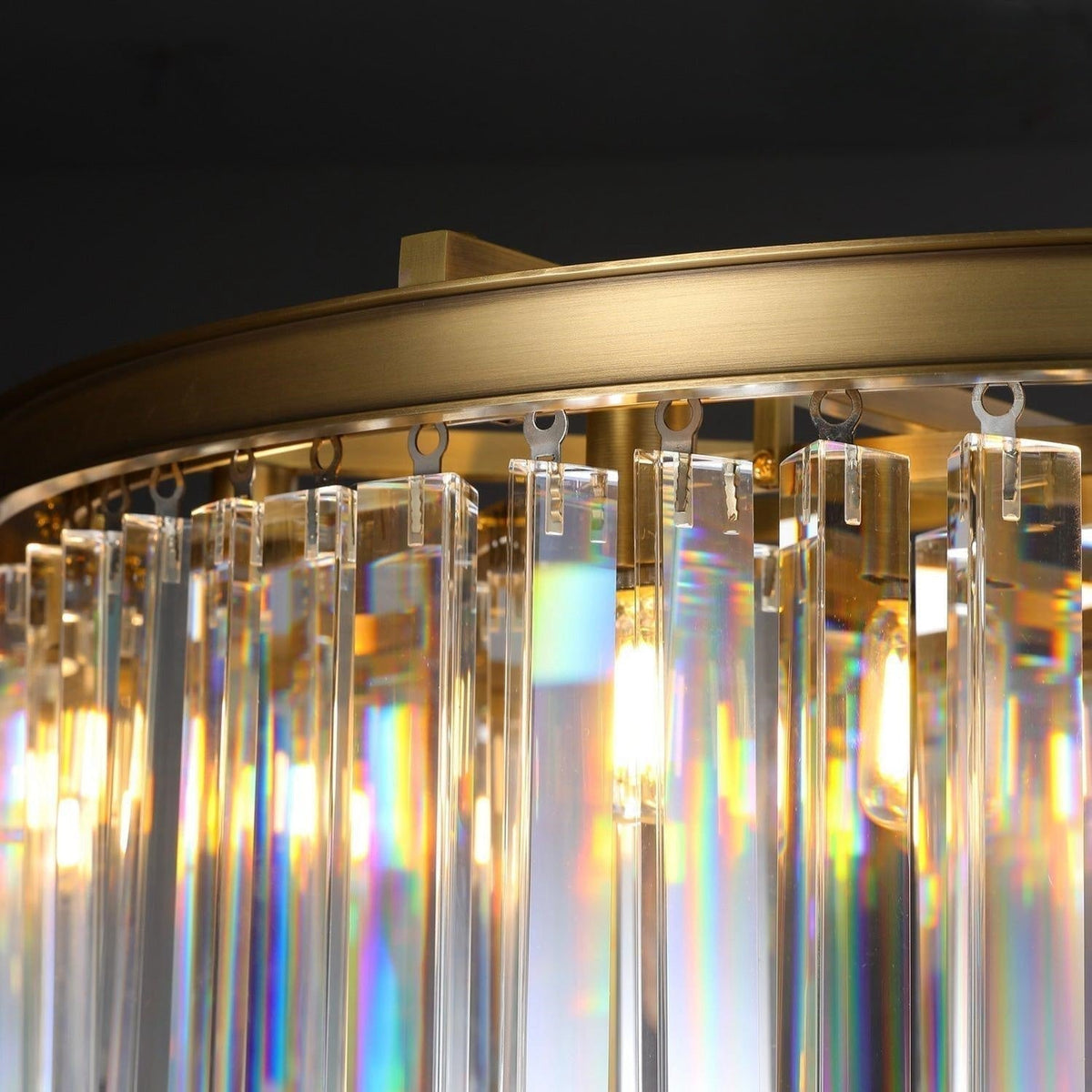 Rhyfz Round Chandelier 32" - Zelno