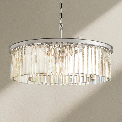 Rhyfz Round Chandelier 32" - Zelno