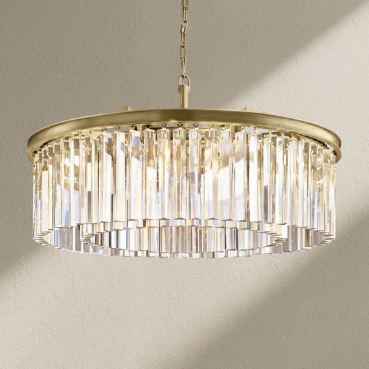Rhyfz Round Chandelier 32" - Zelno