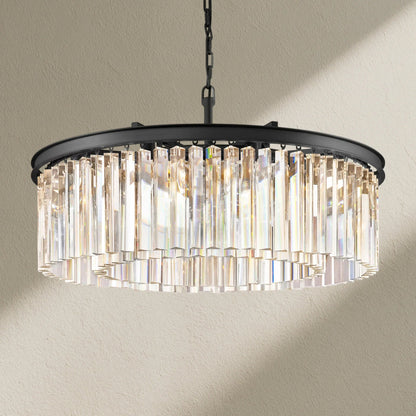 Rhyfz Round Chandelier 32" - Zelno