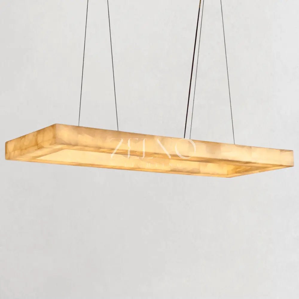 Rivaga Lueur Rectangular Chandelier - Zelno