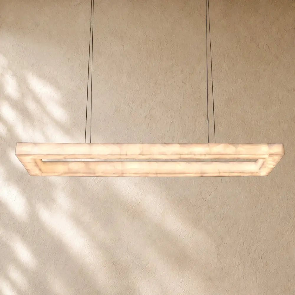 Rivagine Lueur Rectangular Chandelier - Zelno
