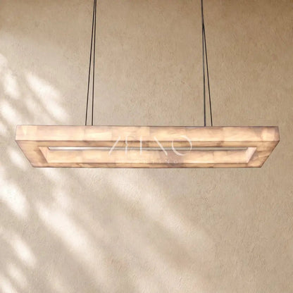 Rivagine Lueur Rectangular Chandelier - Zelno