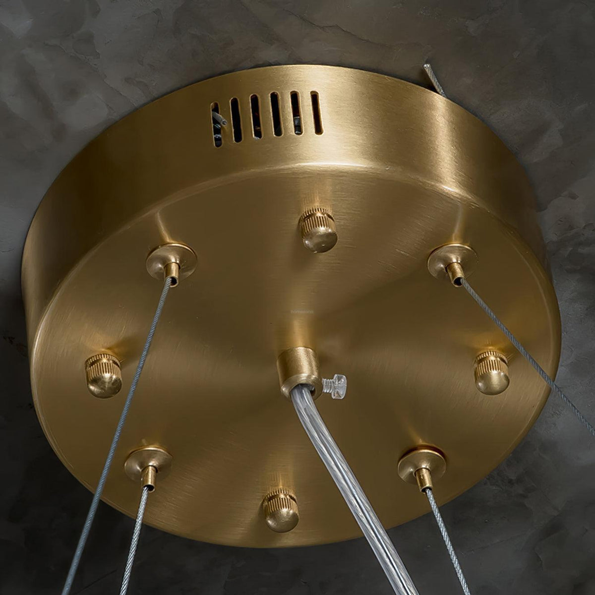 Rock Alabaster Chandelier 23.6" 31.4" - Zelno Lighting