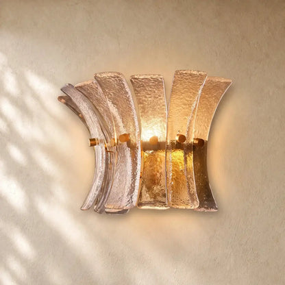 Romanion Glass Sconce 13” - Zelno