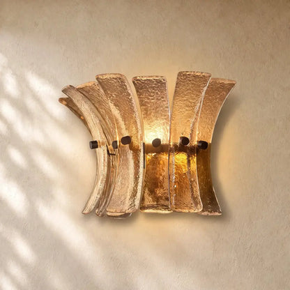 Romanion Glass Sconce 13” - Zelno