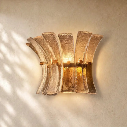 Romanion Glass Sconce 13” - Zelno