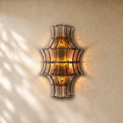 Romanion Glass Sconce 23” - Zelno