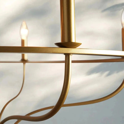 Rosalind Round Chandelier - Zelno Lighting