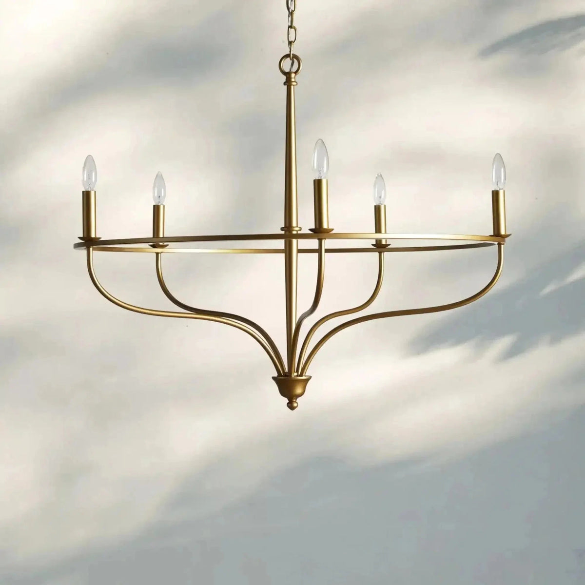 Rosalind Round Chandelier - Zelno Lighting