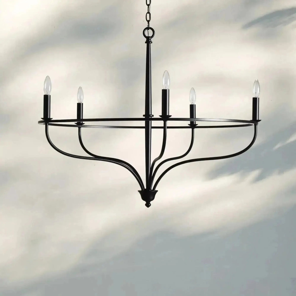 Rosalind Round Chandelier - Zelno Lighting