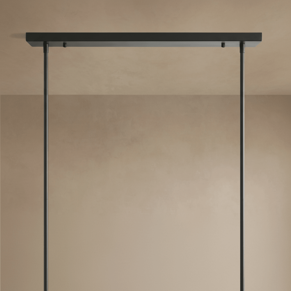 Roscoe 60" Linear Chandelier in Bronze - Zelno