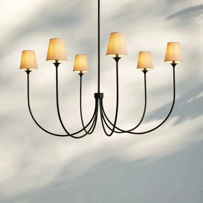 Saige Round Chandelier - Zelno Lighting