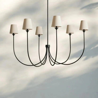 Saige Round Chandelier - Zelno Lighting