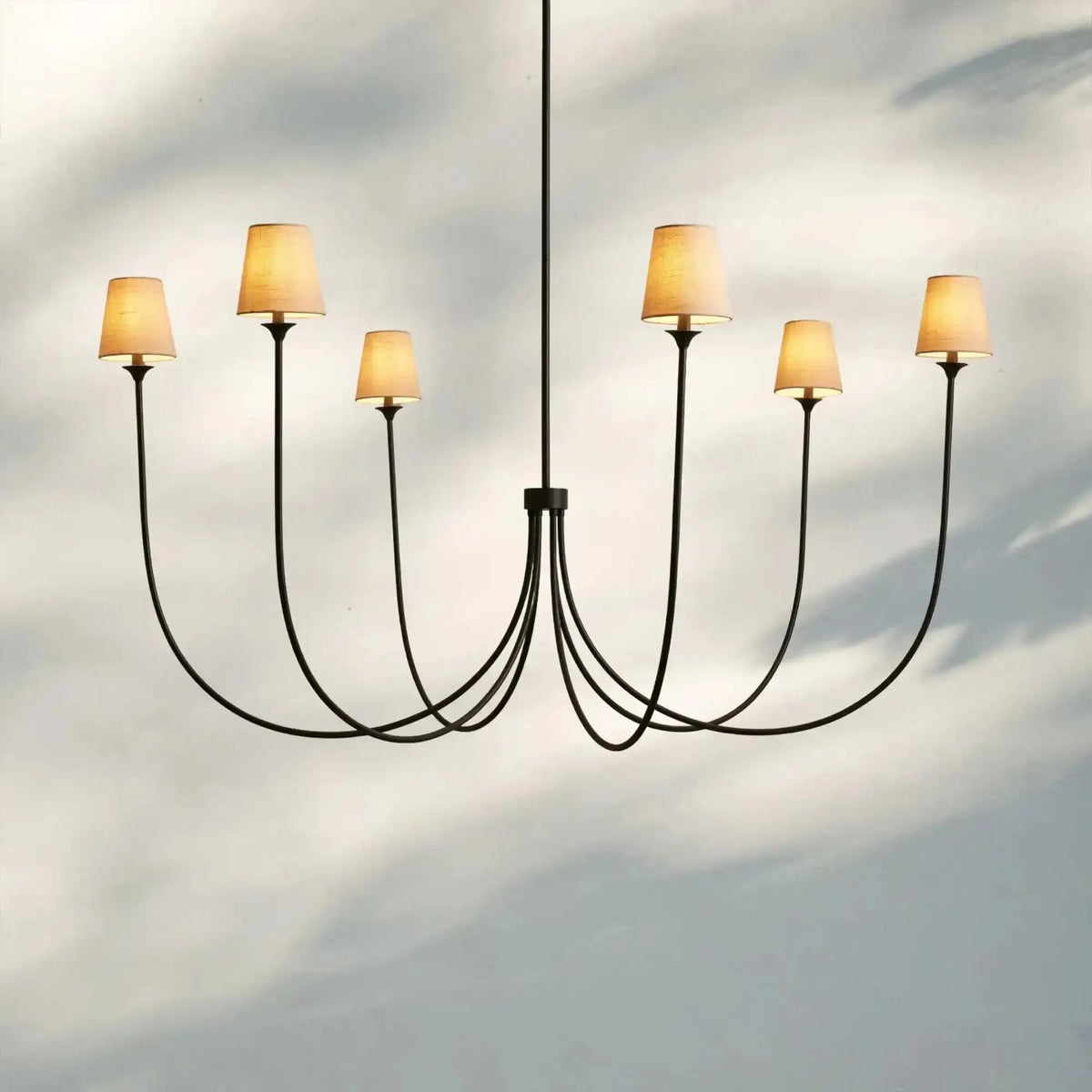 Saige Round Chandelier - Zelno Lighting
