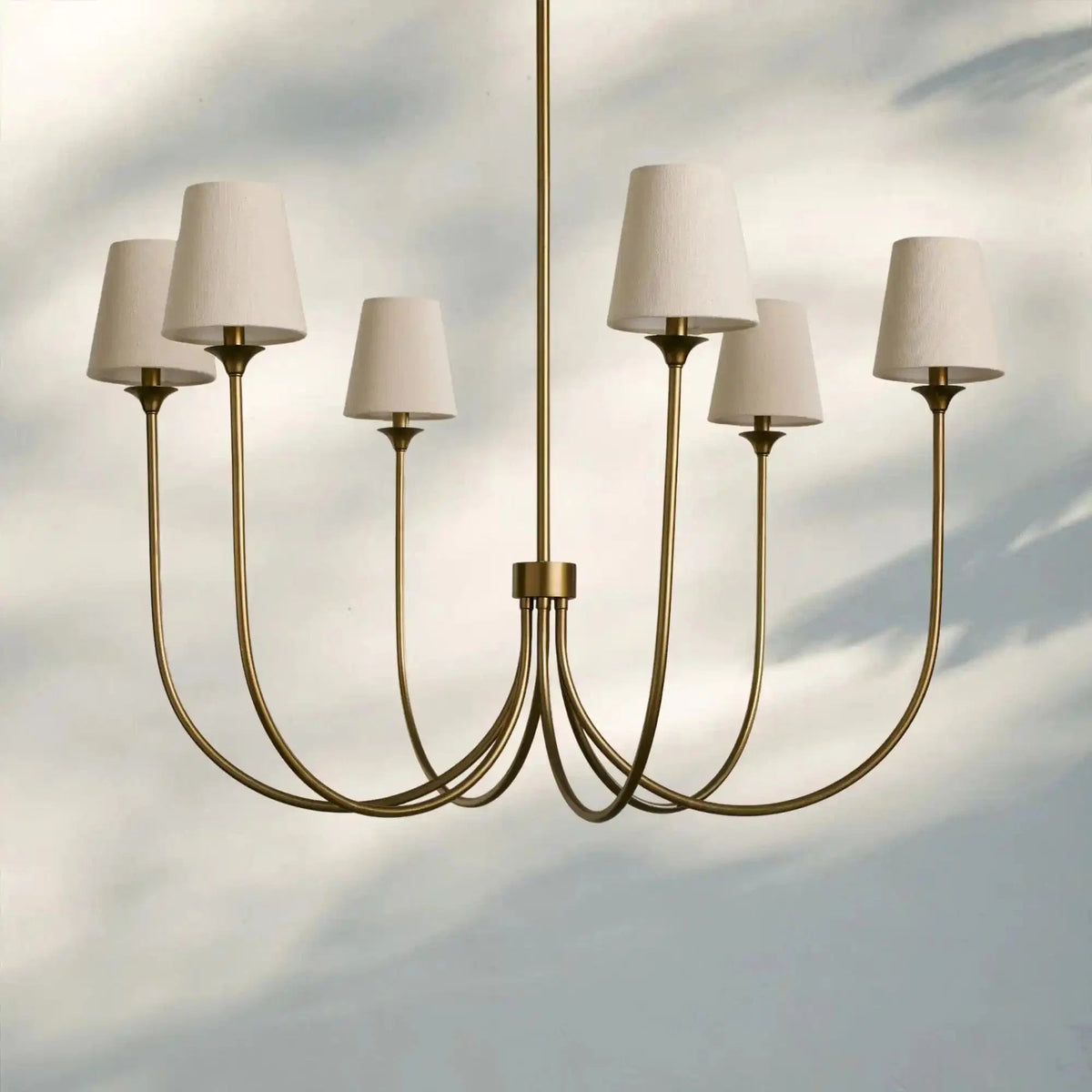 Saige Round Chandelier - Zelno Lighting