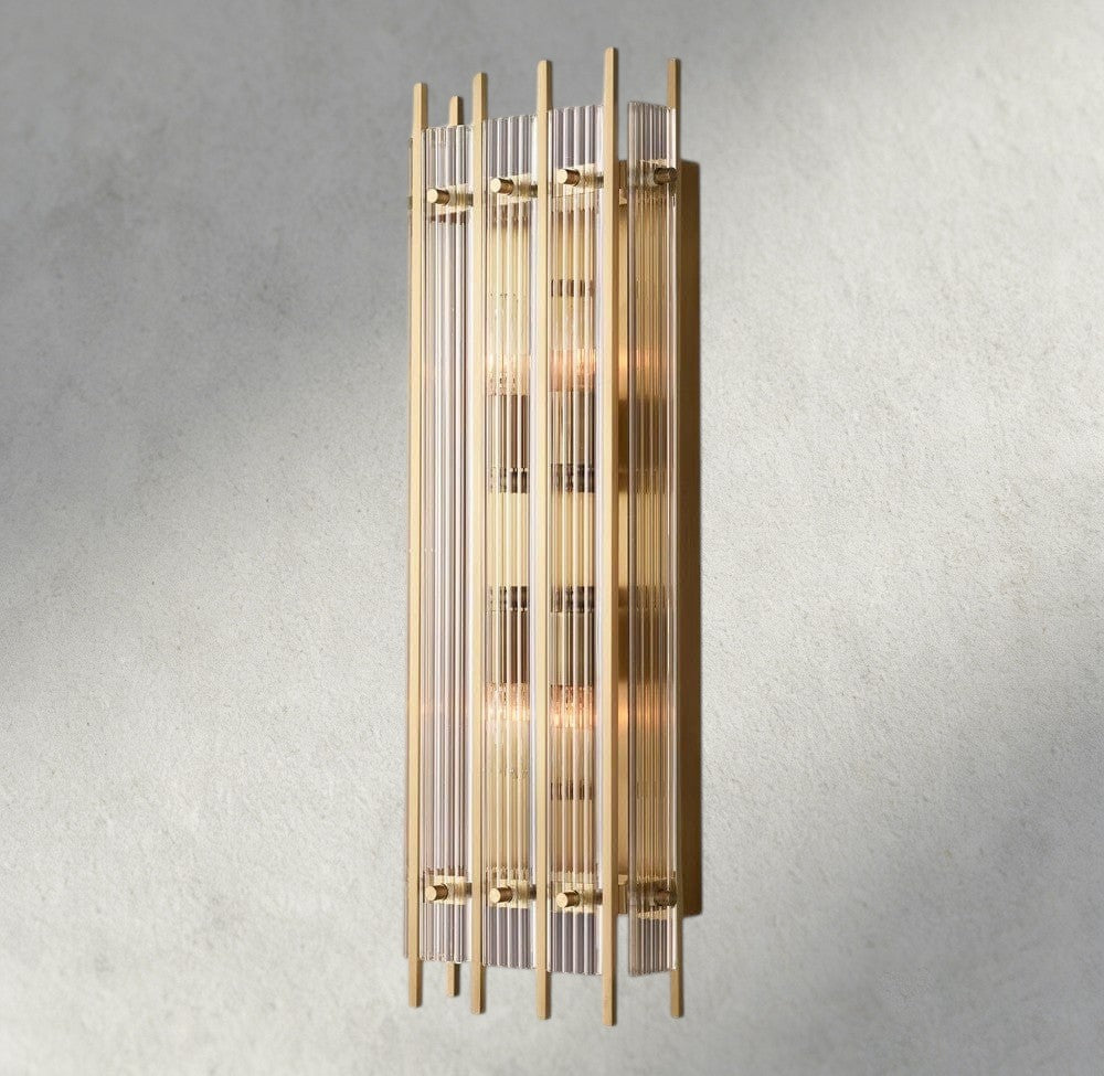 Brass San Marco Grand Rectangular Sconce