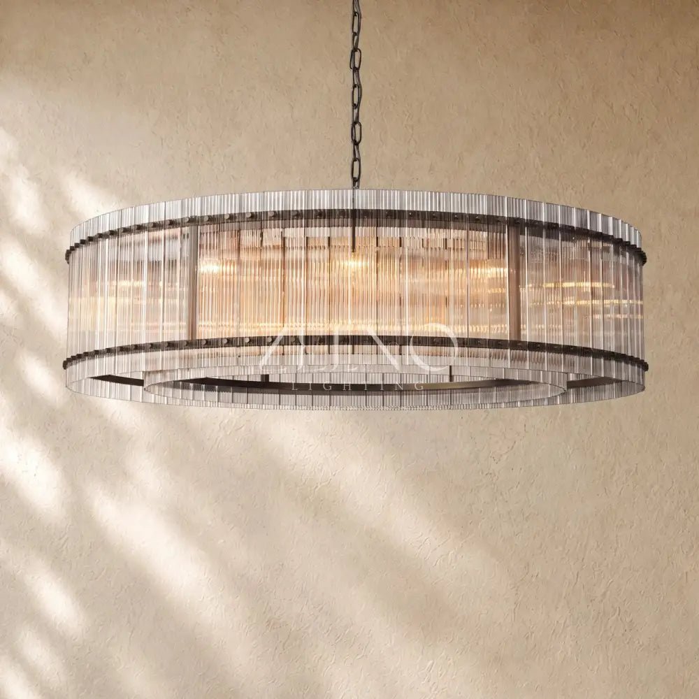 San Marcon Glass Round Chandelier - Zelno