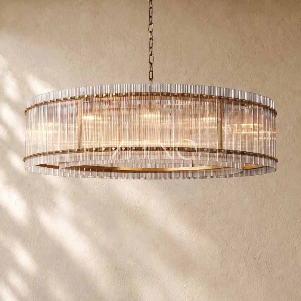 San Marcon Glass Round Chandelier - Zelno