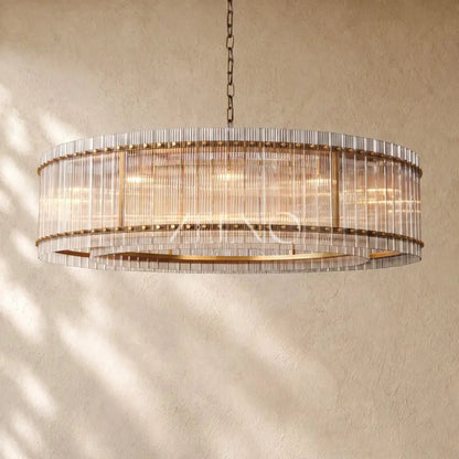 San Marcon Glass Round Chandelier - Zelno