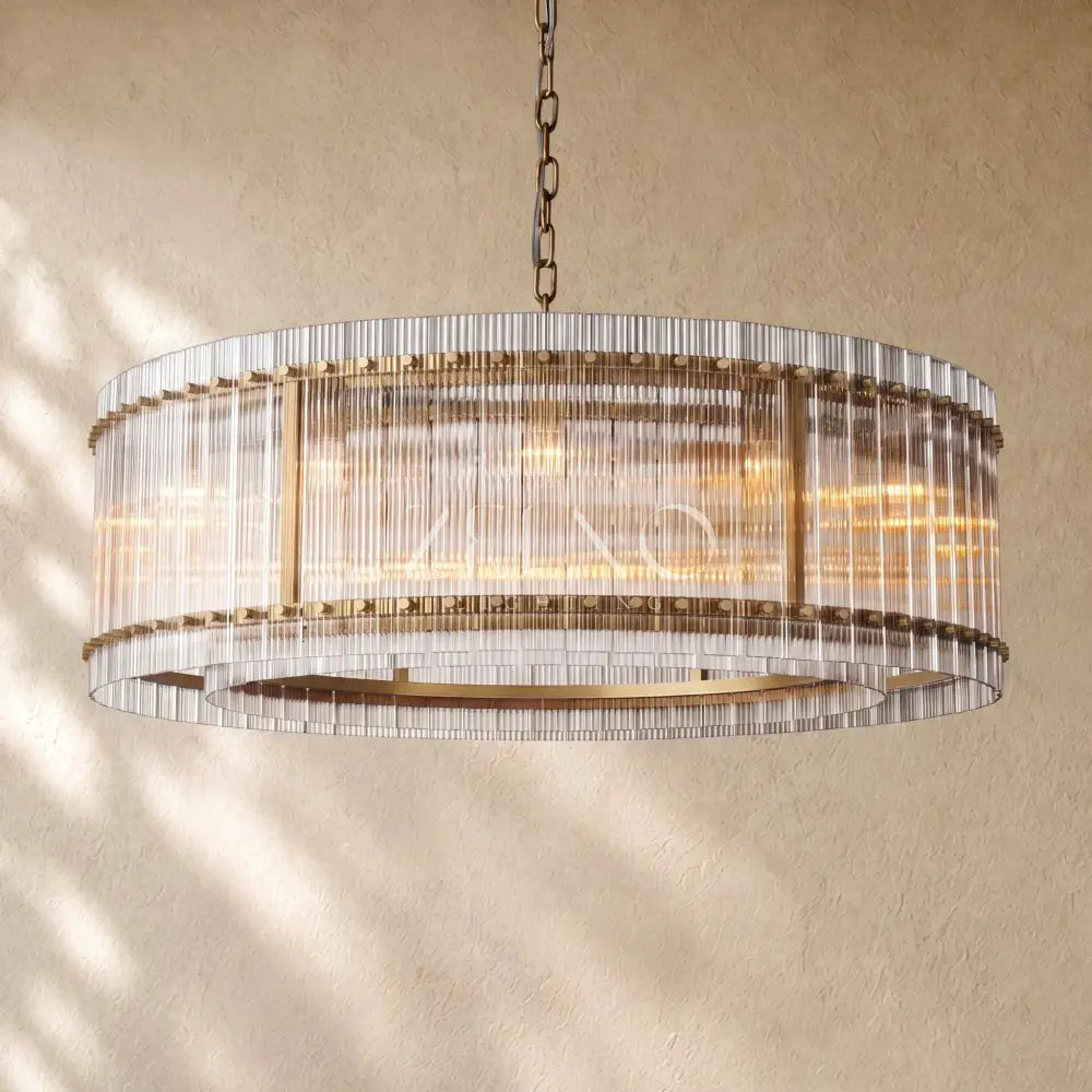 San Marcon Glass Round Chandelier - Zelno