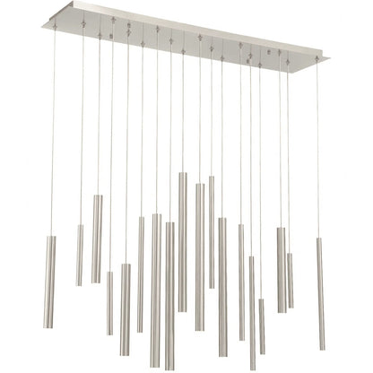 Santana Modern Linear Multi Light Pendant for Kitchen Island - Zelno Lighting