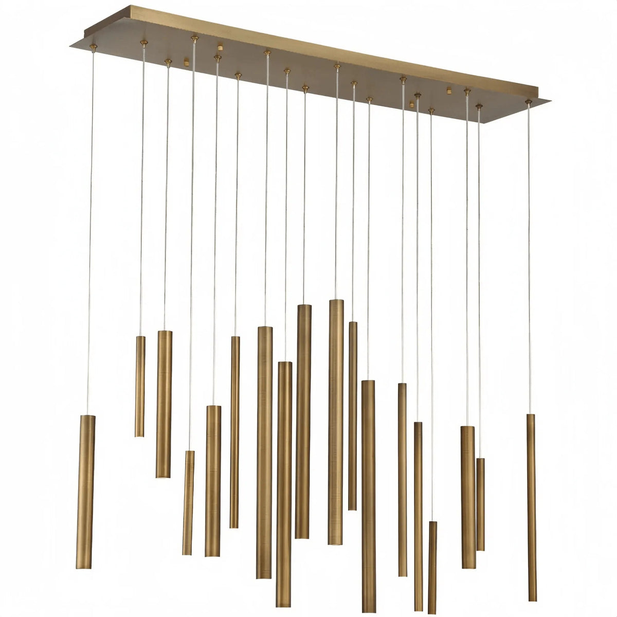 Santana Modern Linear Multi Light Pendant for Kitchen Island - Zelno Lighting