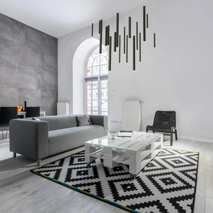 Santana Modern Linear Multi Light Pendant for Kitchen Island - Zelno Lighting