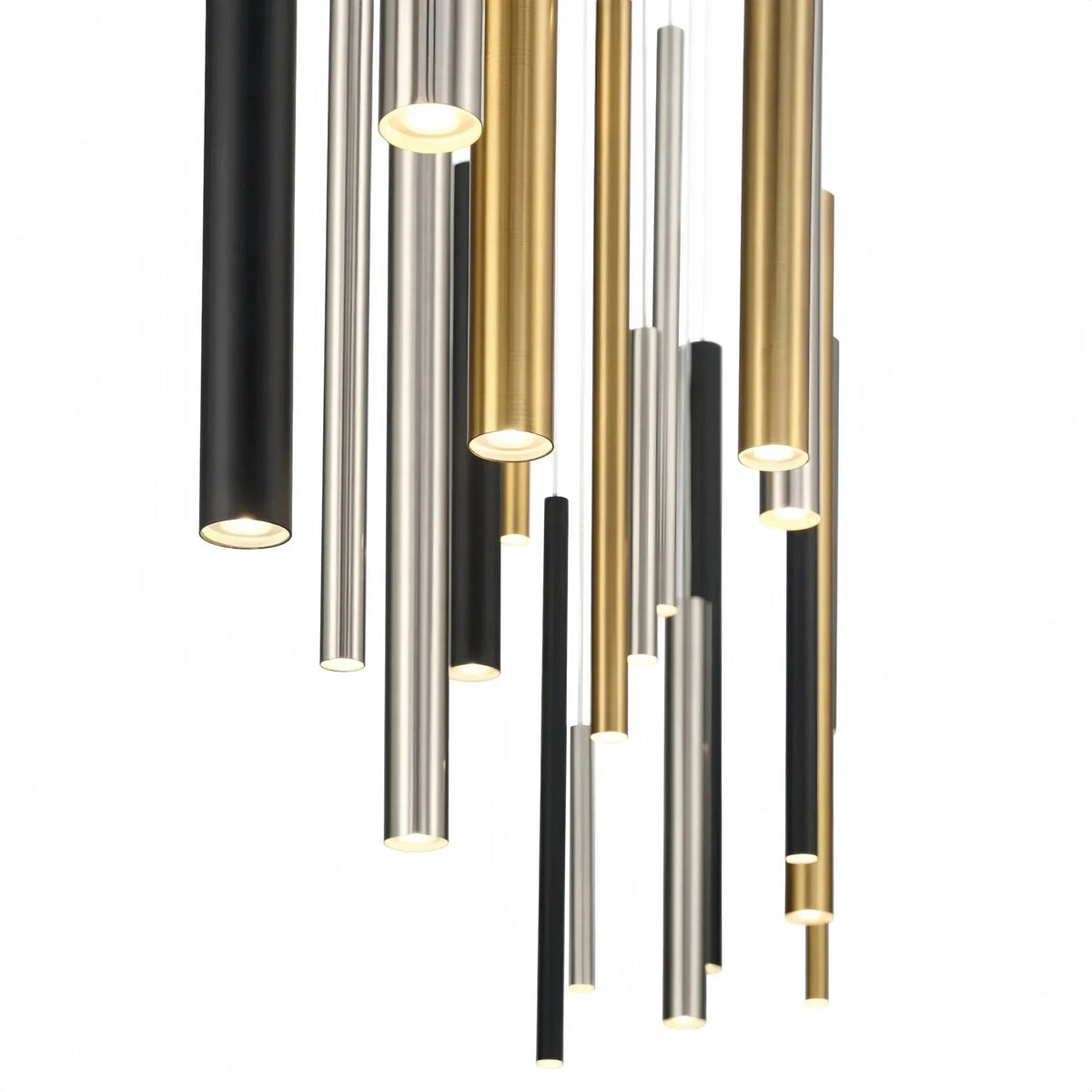 Santana Modern Linear Multi Light Pendant for Kitchen Island - Zelno Lighting