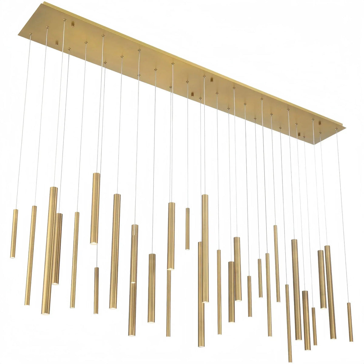 Santana Modern Linear Multi Light Pendant for Kitchen Island - Zelno Lighting