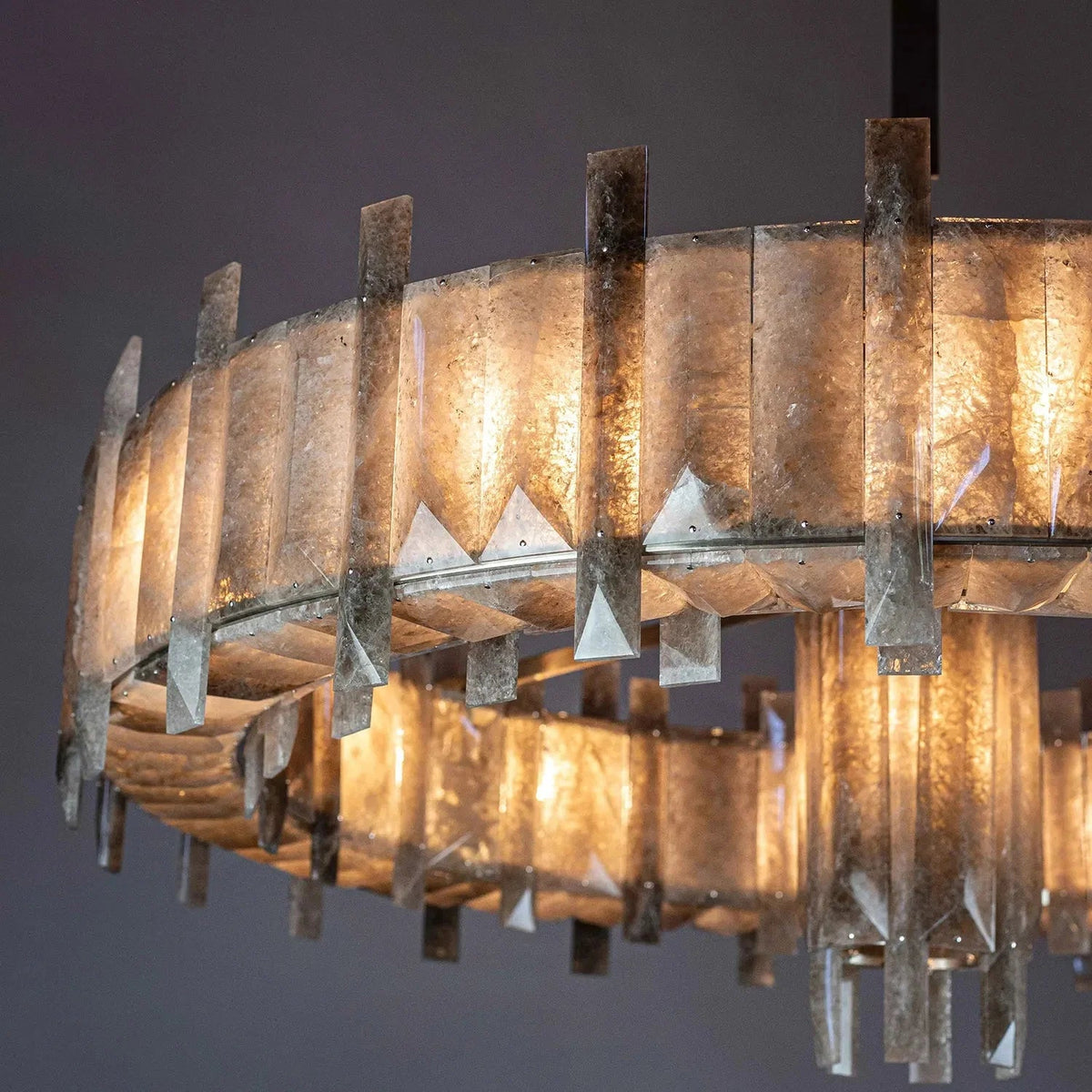 Saturn chandelier - Zelno Lighting