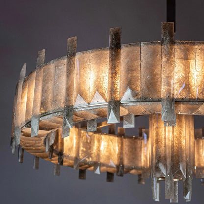 Saturn chandelier - Zelno Lighting