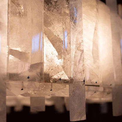 Saturn chandelier - Zelno Lighting