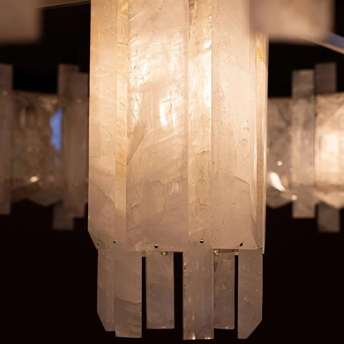 Saturn chandelier - Zelno Lighting