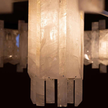 Saturn chandelier - Zelno Lighting