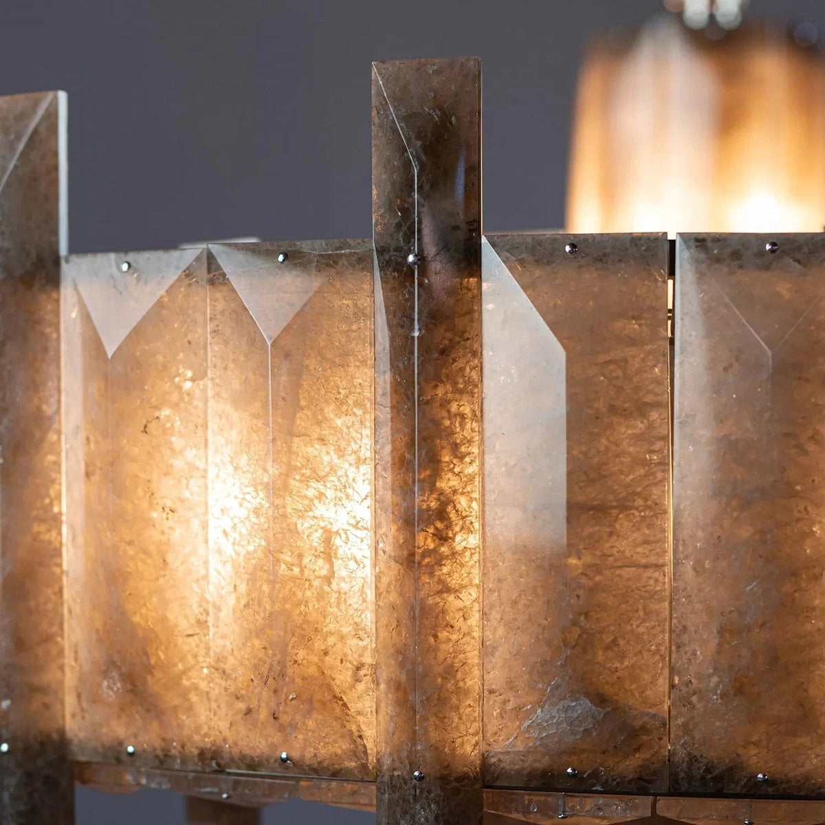 Saturn chandelier - Zelno Lighting