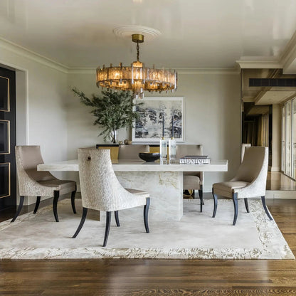 Saturn chandelier - Zelno Lighting