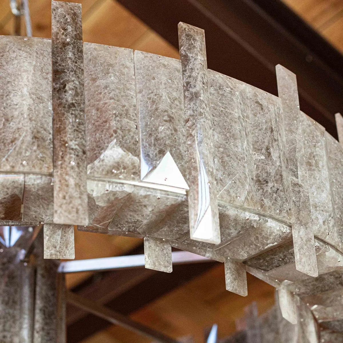 Saturn chandelier - Zelno Lighting