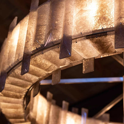 Saturn chandelier - Zelno Lighting