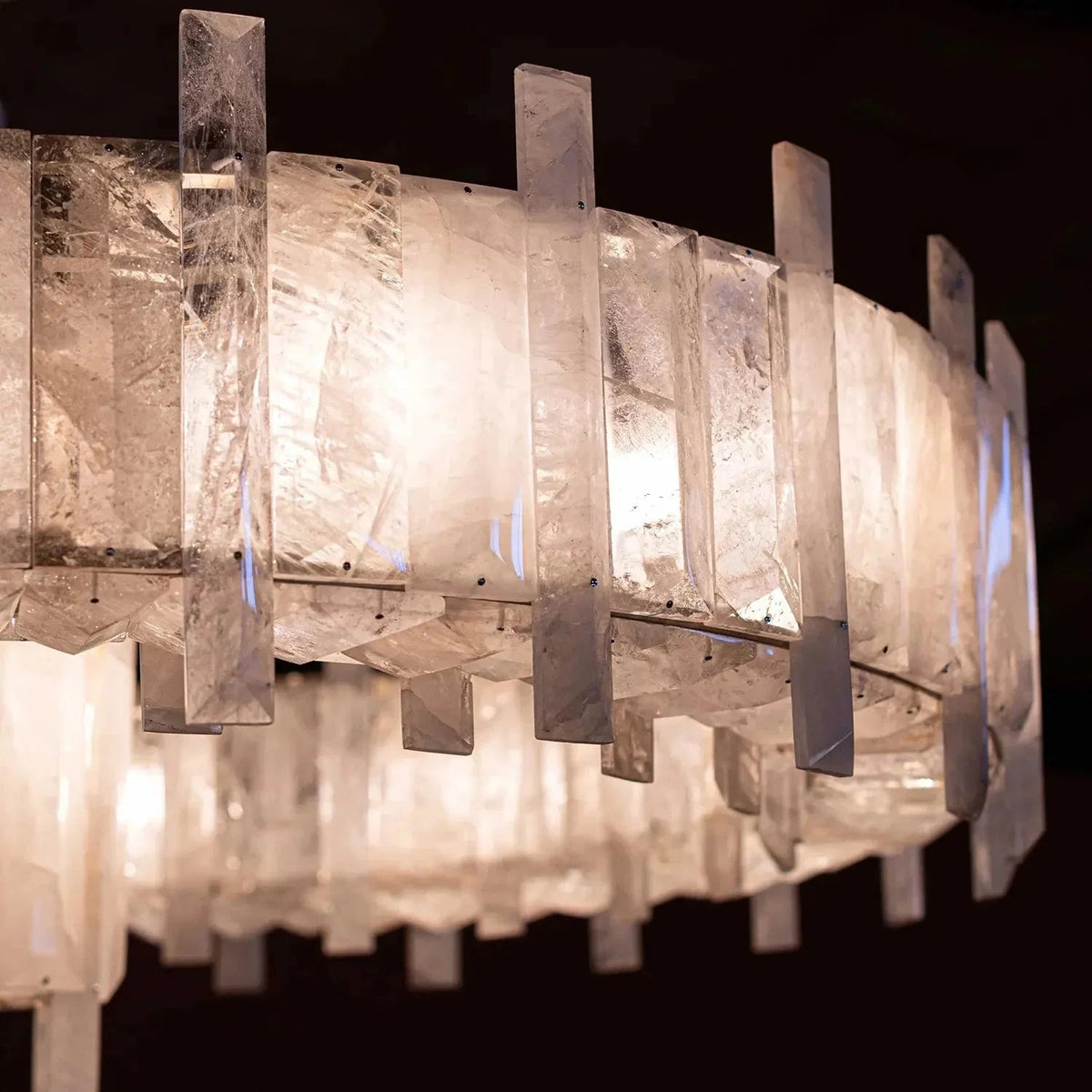 Saturn chandelier - Zelno Lighting