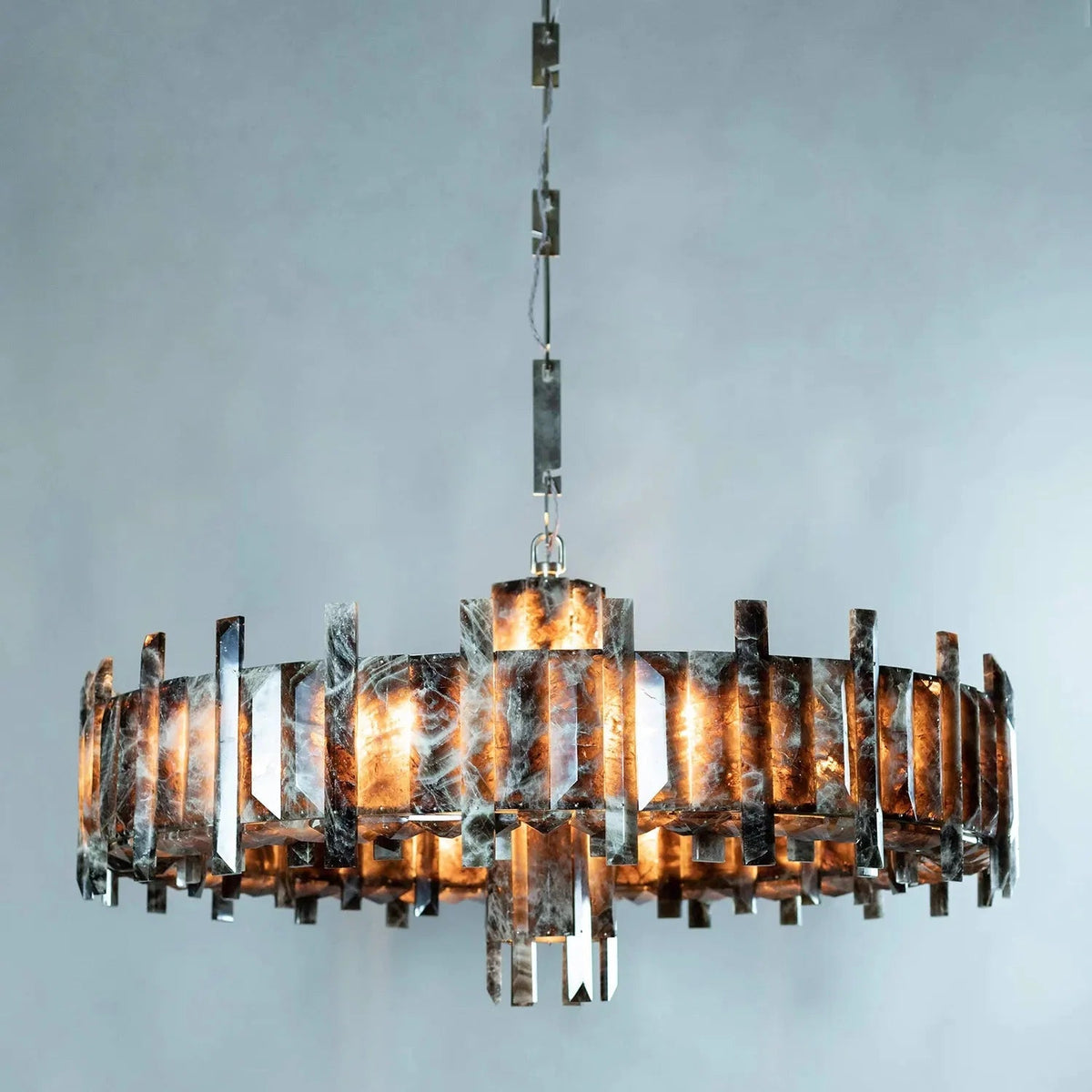 Saturn chandelier - Zelno Lighting