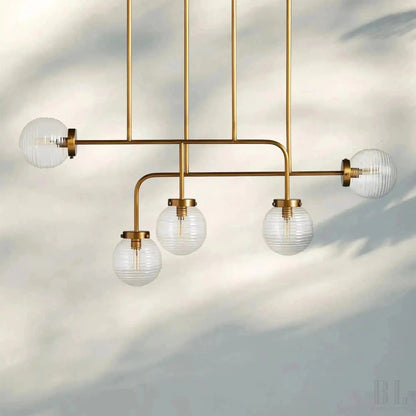 Sayre Linear Chandelier - Zelno Lighting
