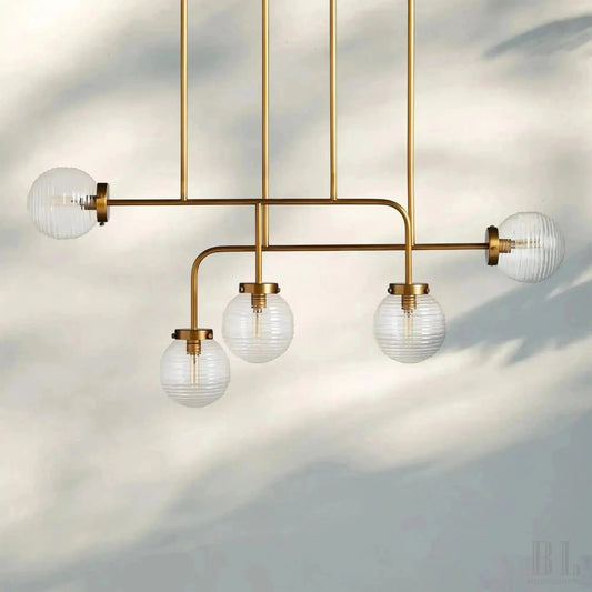 Sayre Linear Chandelier - Zelno Lighting