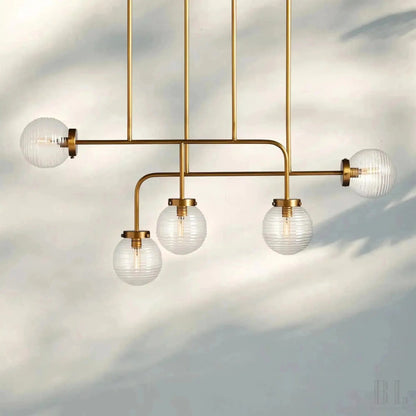 Sayre Linear Chandelier - Zelno Lighting