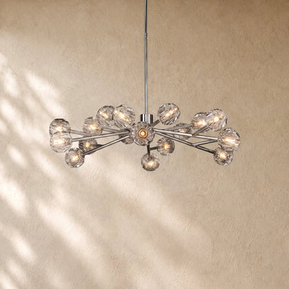 Boulee De Cristal Round Chandelier 24", 36", 48", 60", 72"