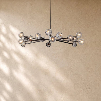 Boulee De Cristal Round Chandelier 24", 36", 48", 60", 72"