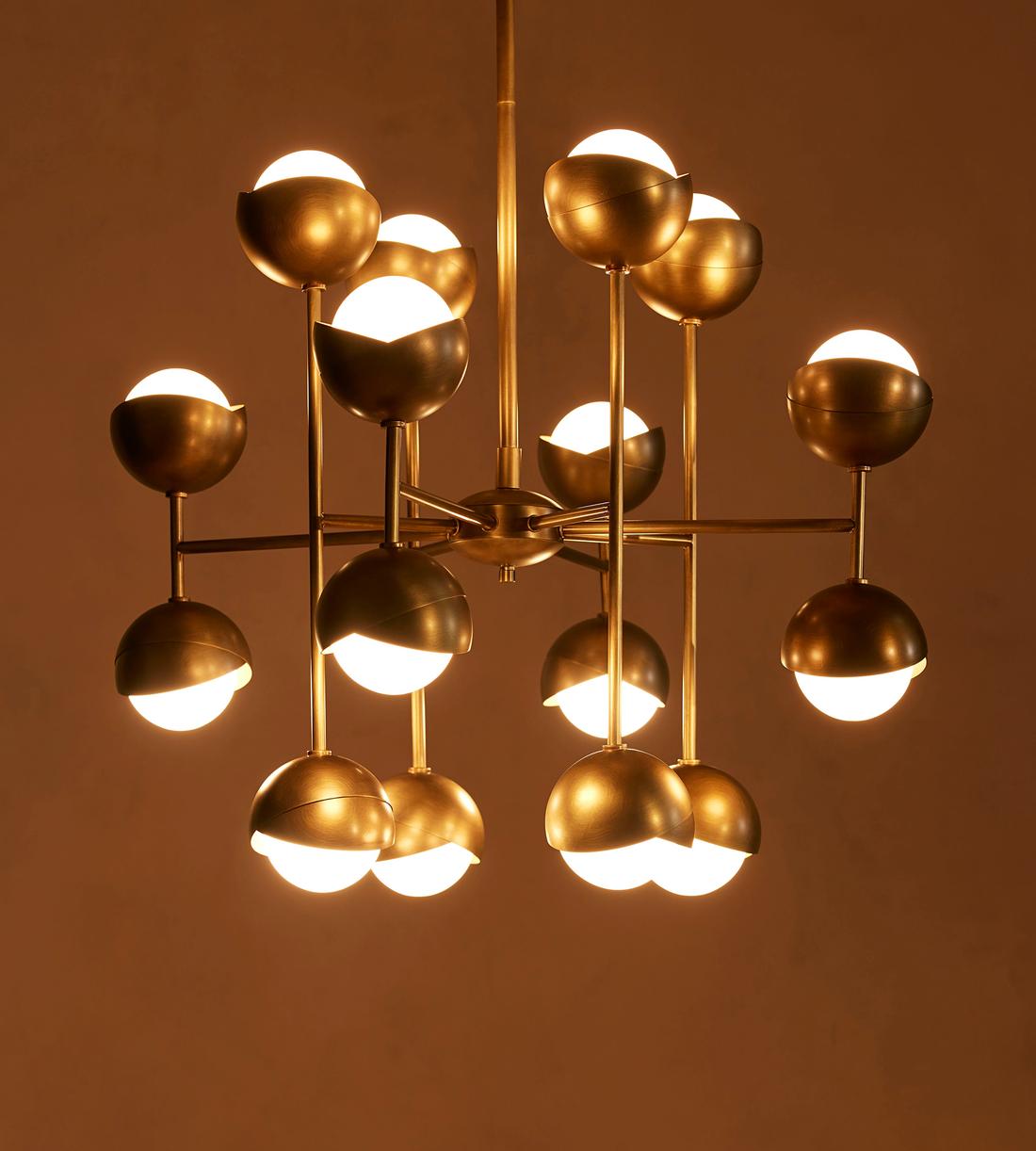 Seed Chandelier 29"W - Zelno Lighting