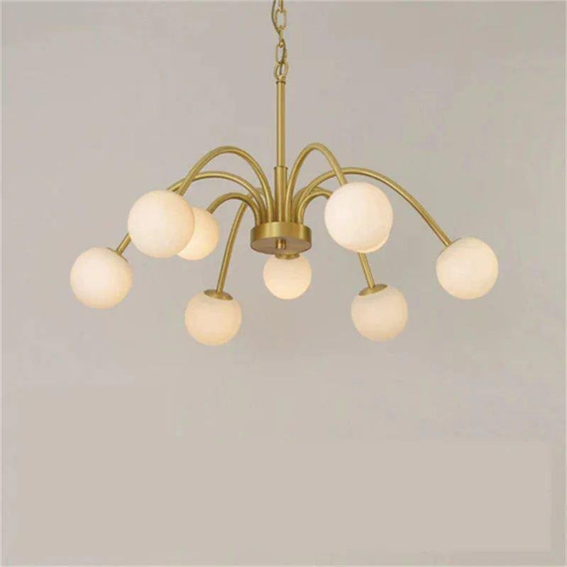 Sefet Alabaster Chandelier Light - Zelno Lighting