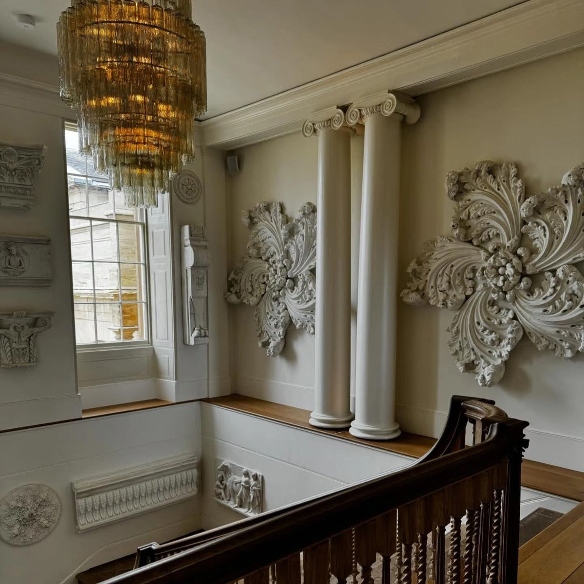 Serenella Round Chandelier for Foyer/Entry - Zelno Lighting